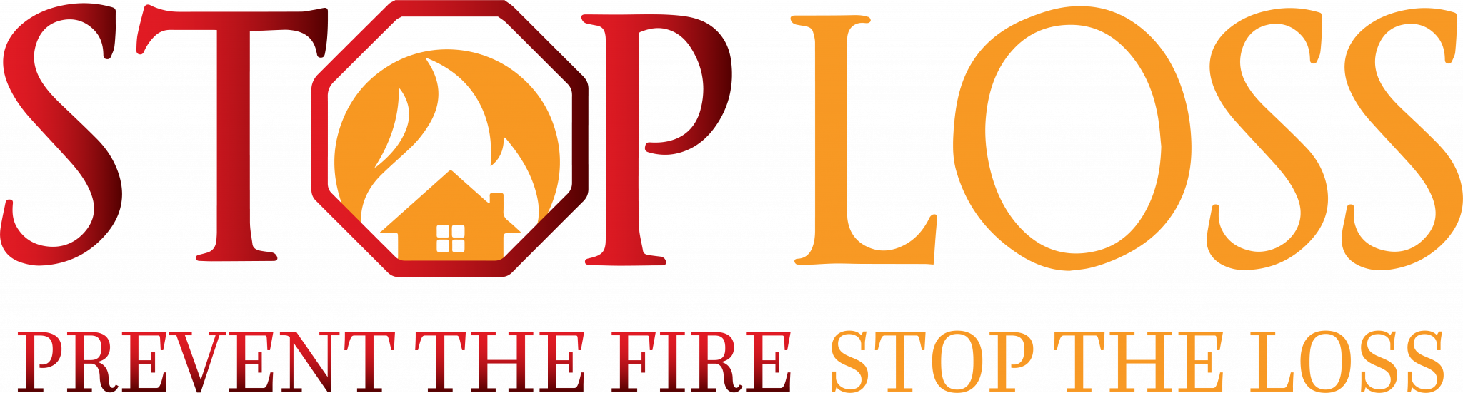 StopLoss logo with tagline, 'Prevent the fire, stop the loss'